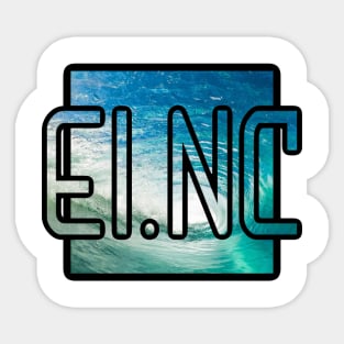 Emerald Isle Wave Sticker